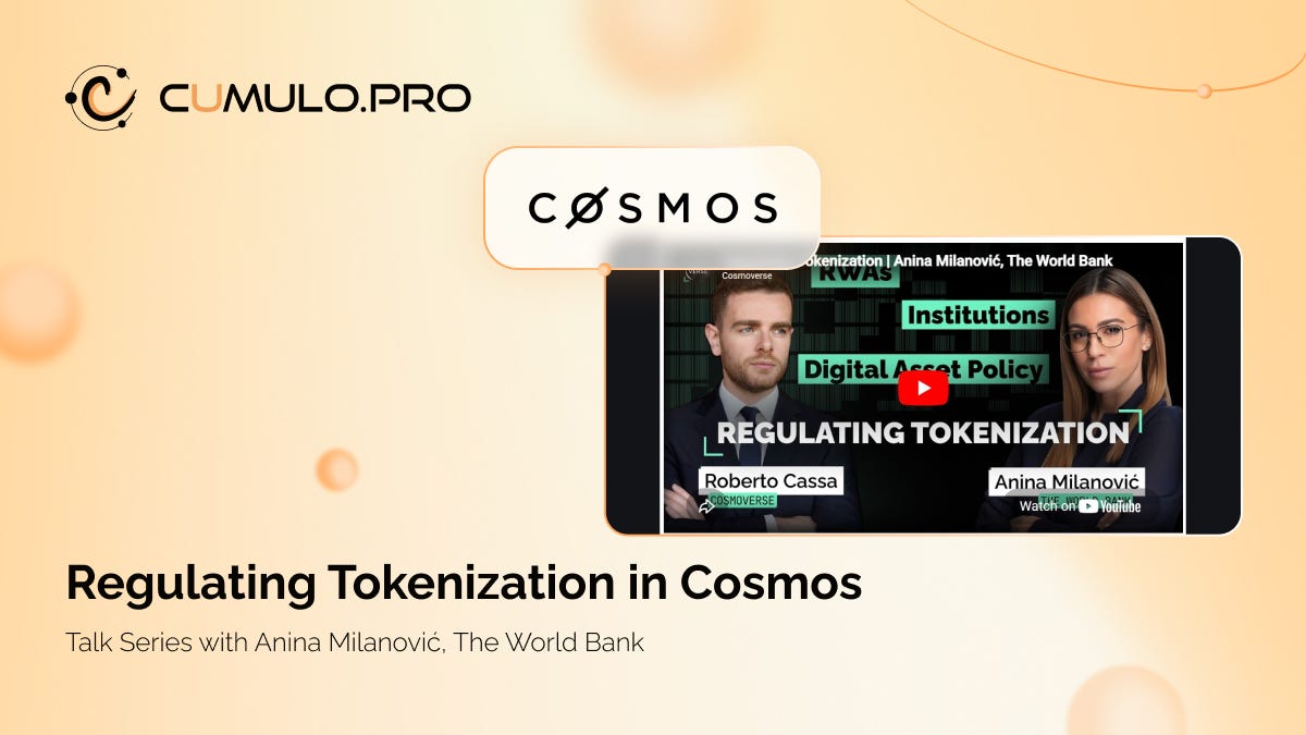 Regulating Tokenization in Cosmos