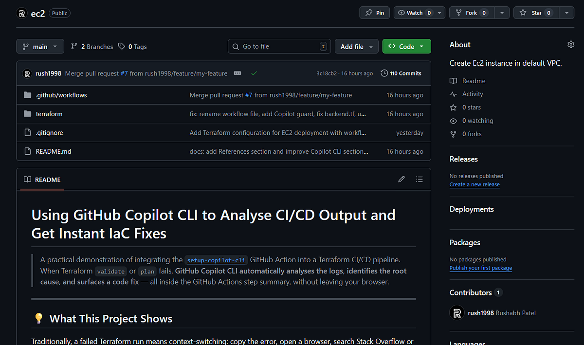 How I Used a GitHub Action to Install the GitHub Copilot CLI in My ...
