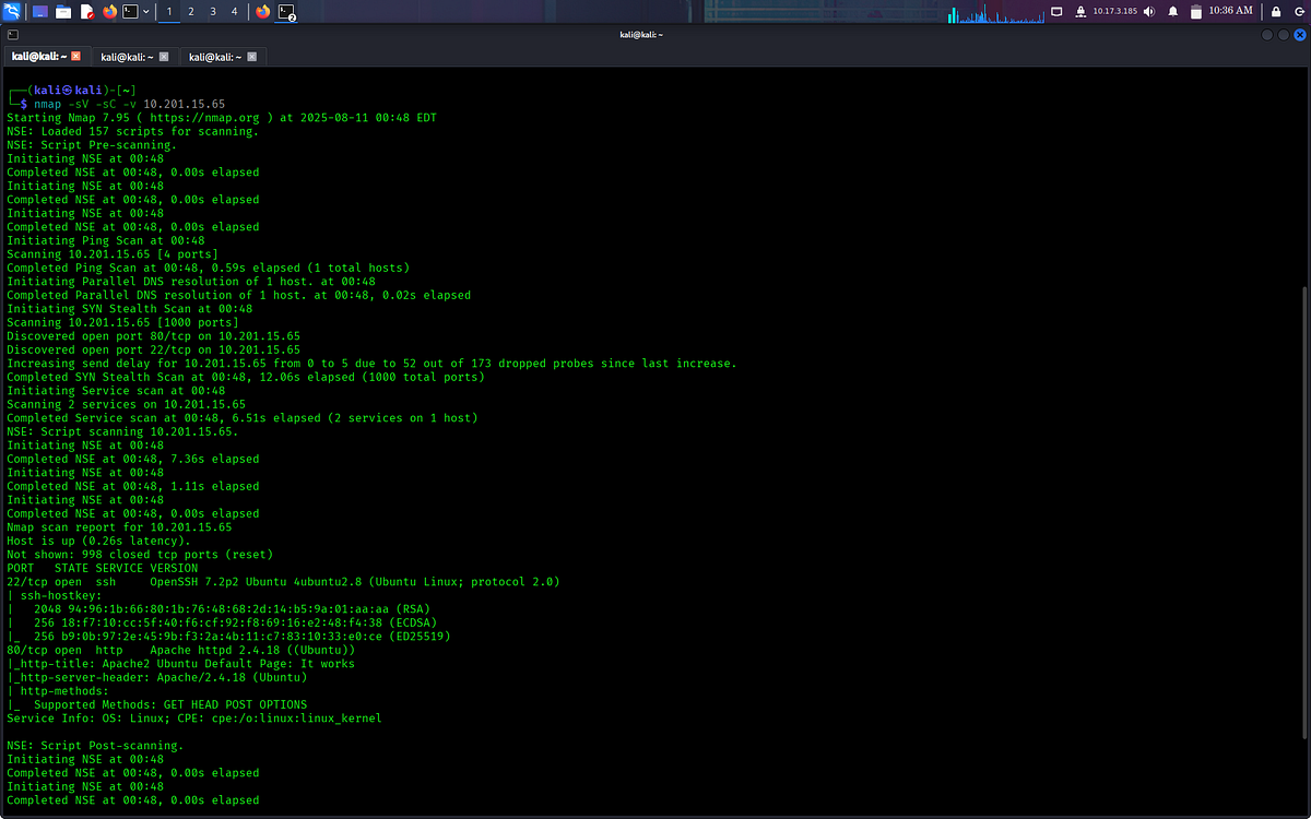 Wgel CTF. Scan the target using nmap. We can see… | by Amalg | Aug ...