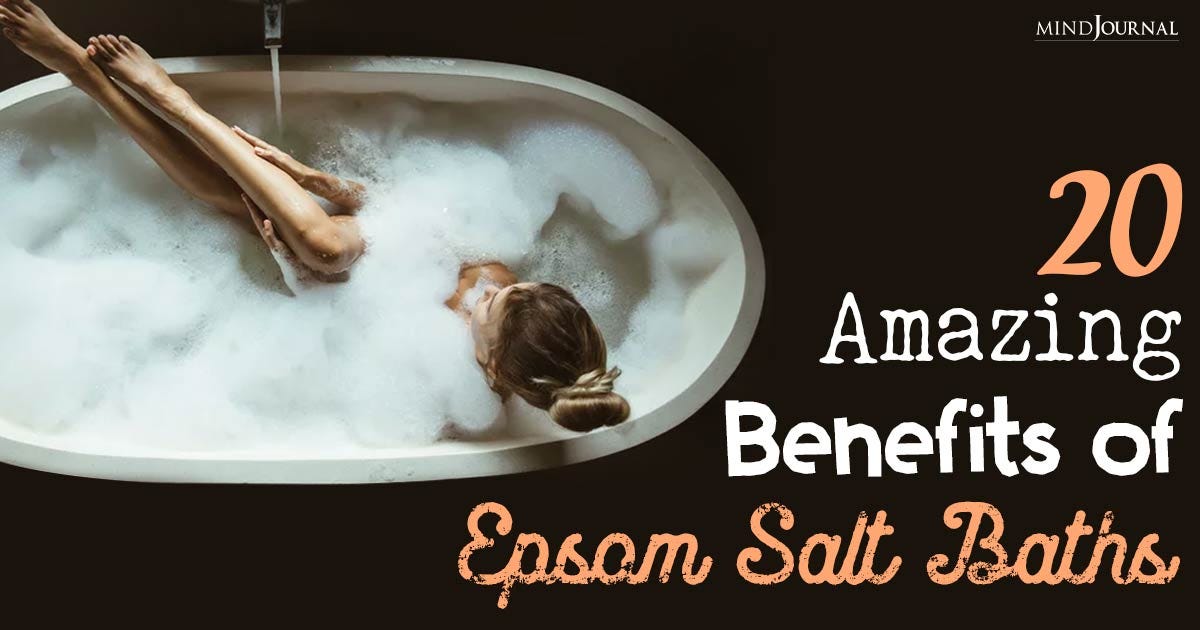 The Rejuvenating Power Of Epsom Salt Baths Health Benefits, Side
