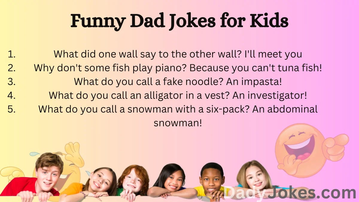 Best Dad Jokes You’ve Never heard by Rocky Handsome Nov, 2023 Medium
