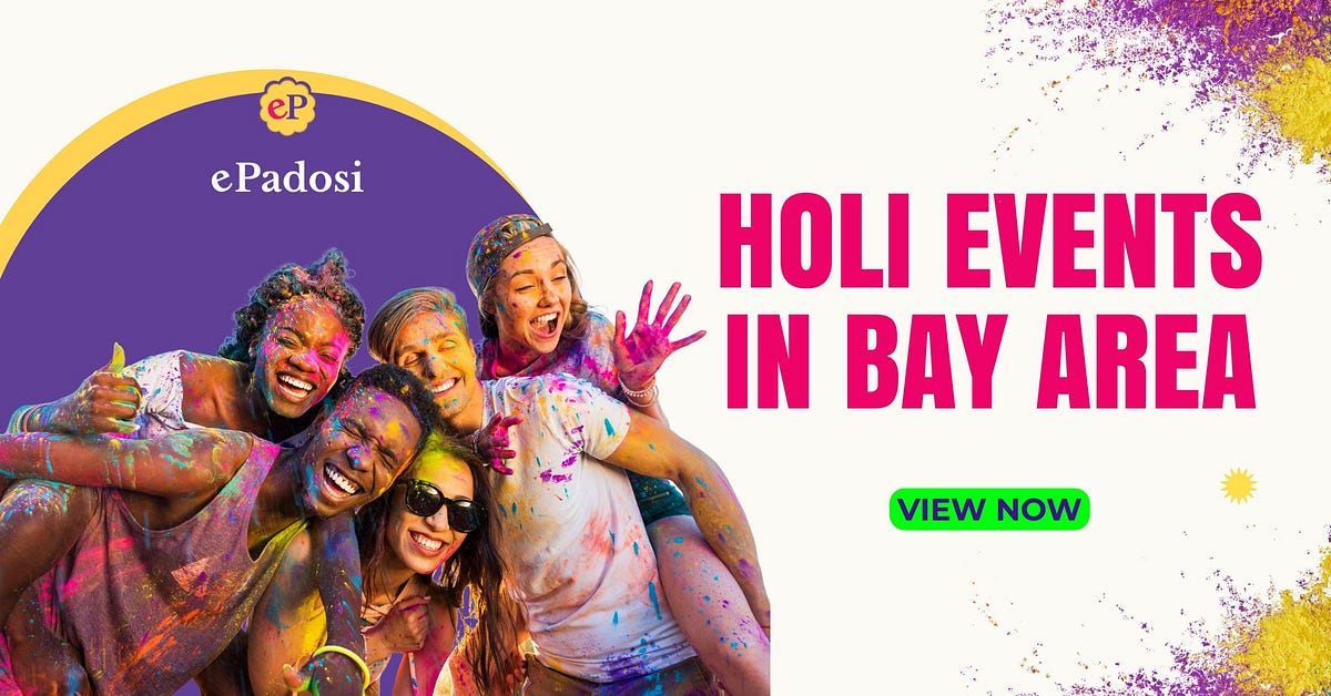 rana bay area holi celebration