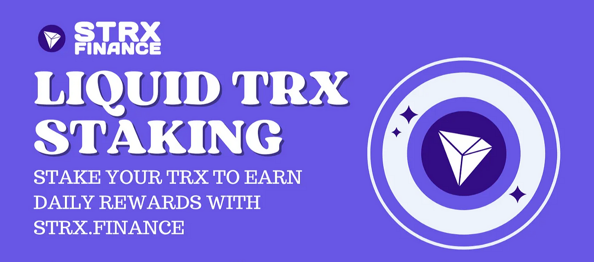 TRX Rewards on STRX FINANCE. | Medium