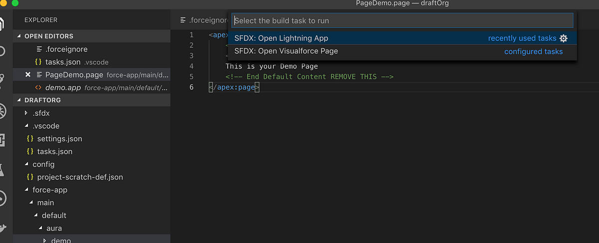 Open Salesforce Pages and LEX App Directly From VSCode | by Idan Bliech ...