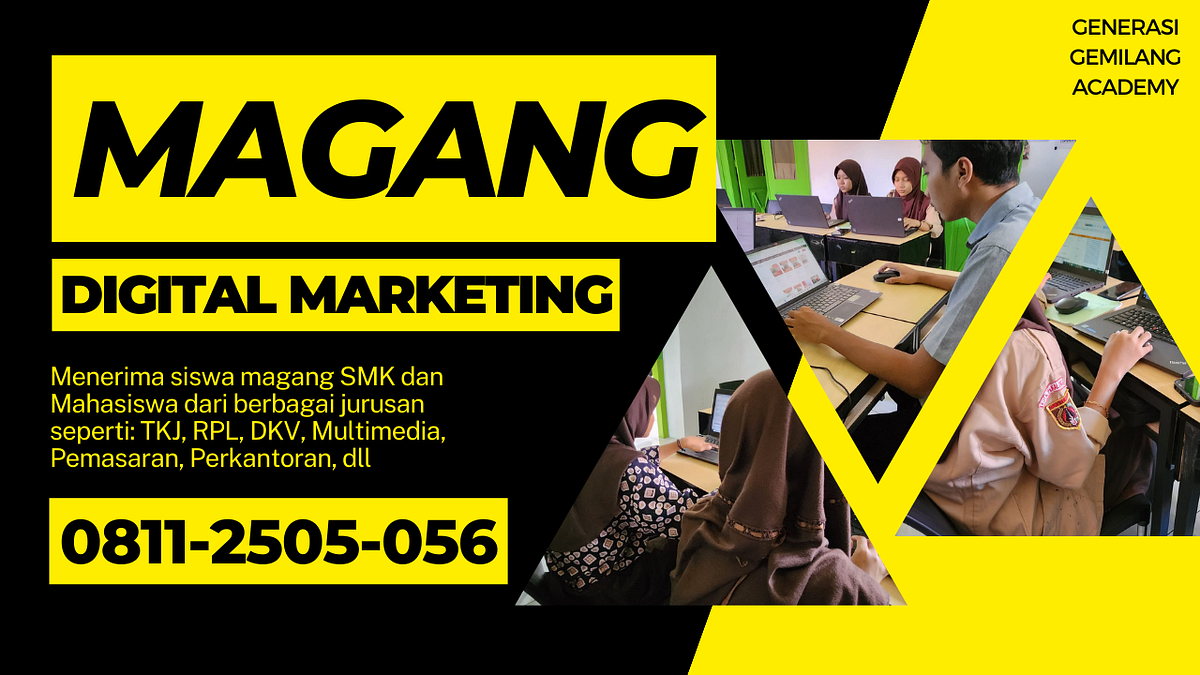 Pelatihan Kerja Magang Digital Marketing Melayani Gresik by sasa bell