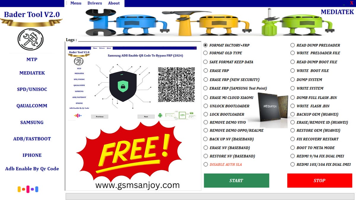 Bader Tool V2.0 All Unlocked 2024 Download | by GSM SANJOY | Medium