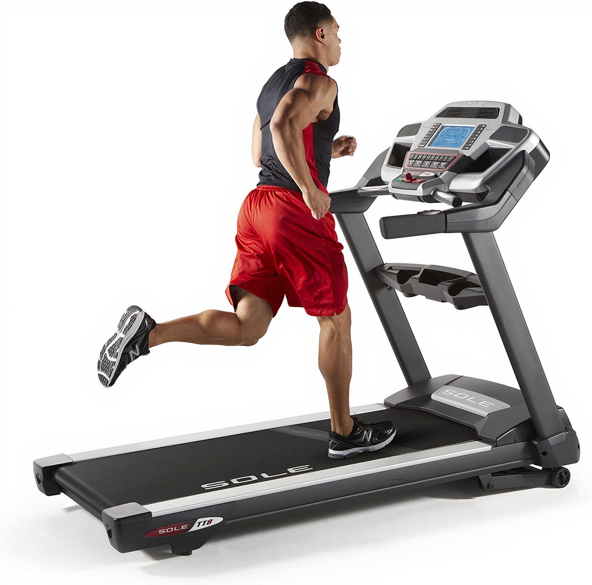 Incline outlet decline treadmill