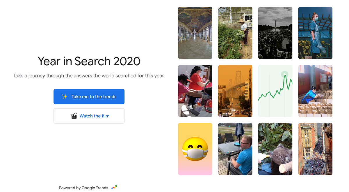 Google’s Year in Search. I think this campaign is effective to… by