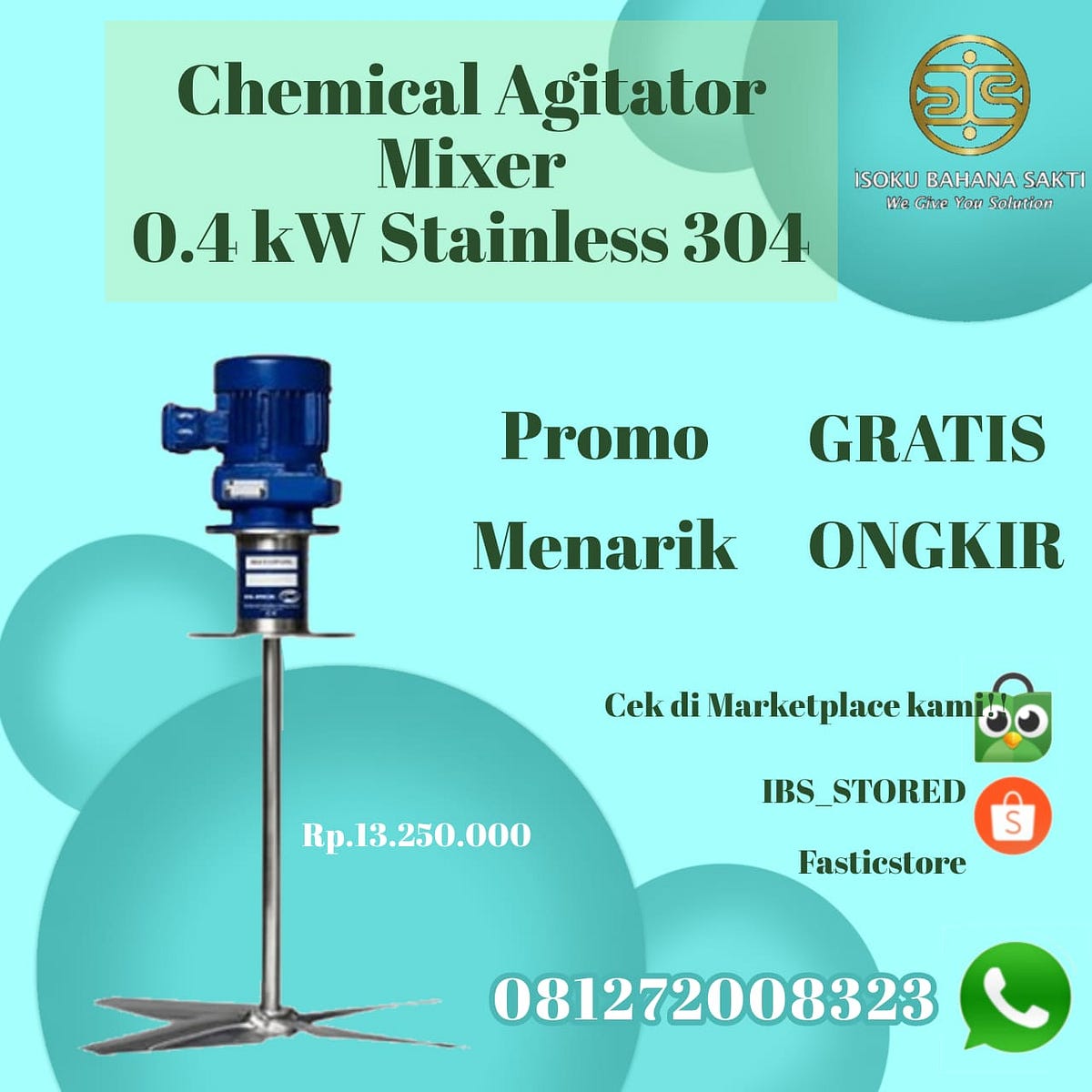 Agitator Mixer Calculation PT. Isoku Bahana sakti Ica Isoku Medium