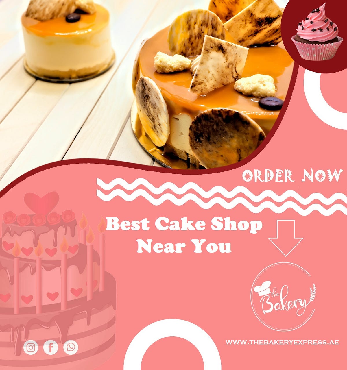 Best Bakery in Dubai Cake Shop Near Me, Baby shower cake by thebakeryexpress Medium