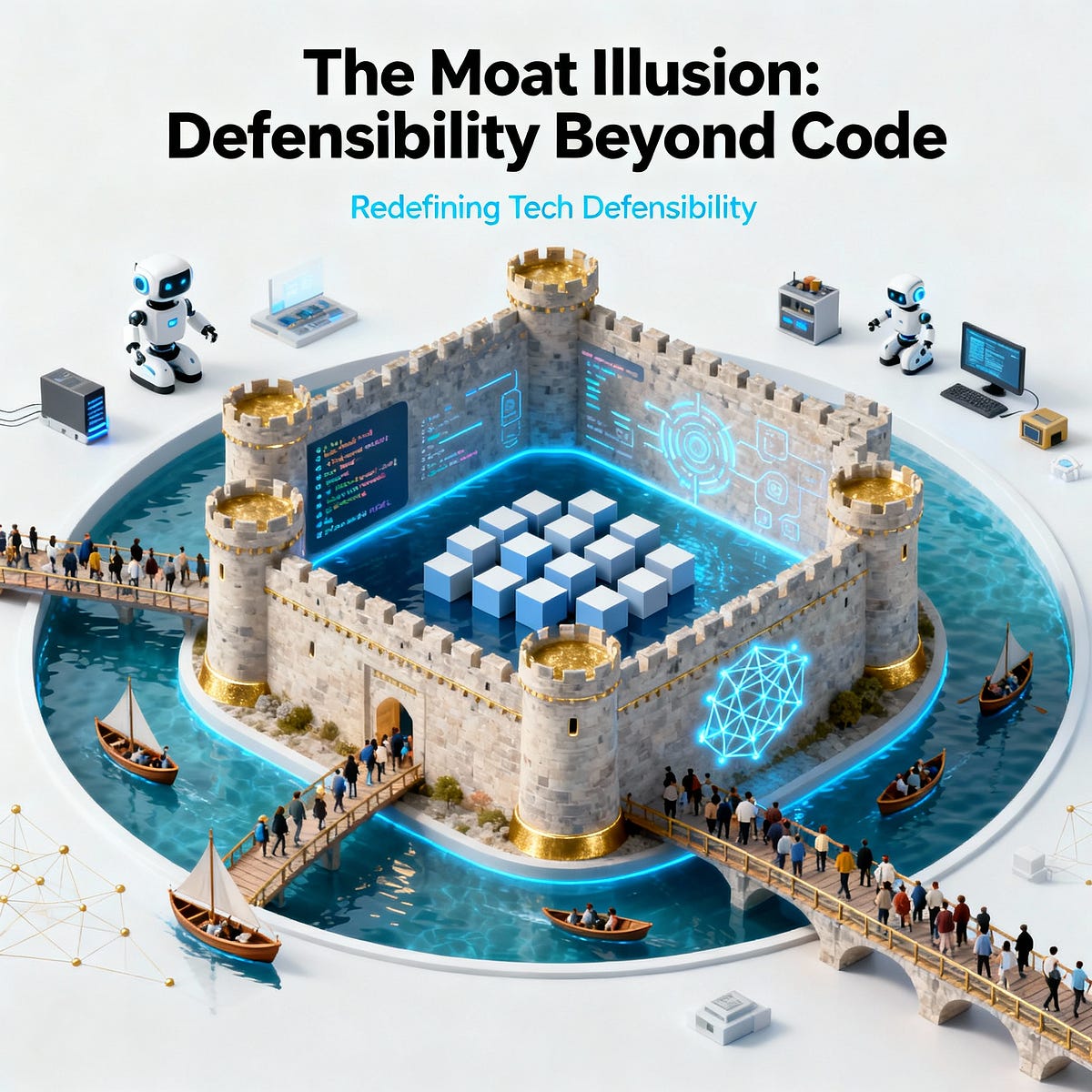 The Moat Illusion: Why Modern Defensibility Isn’t in Your Codebase ...