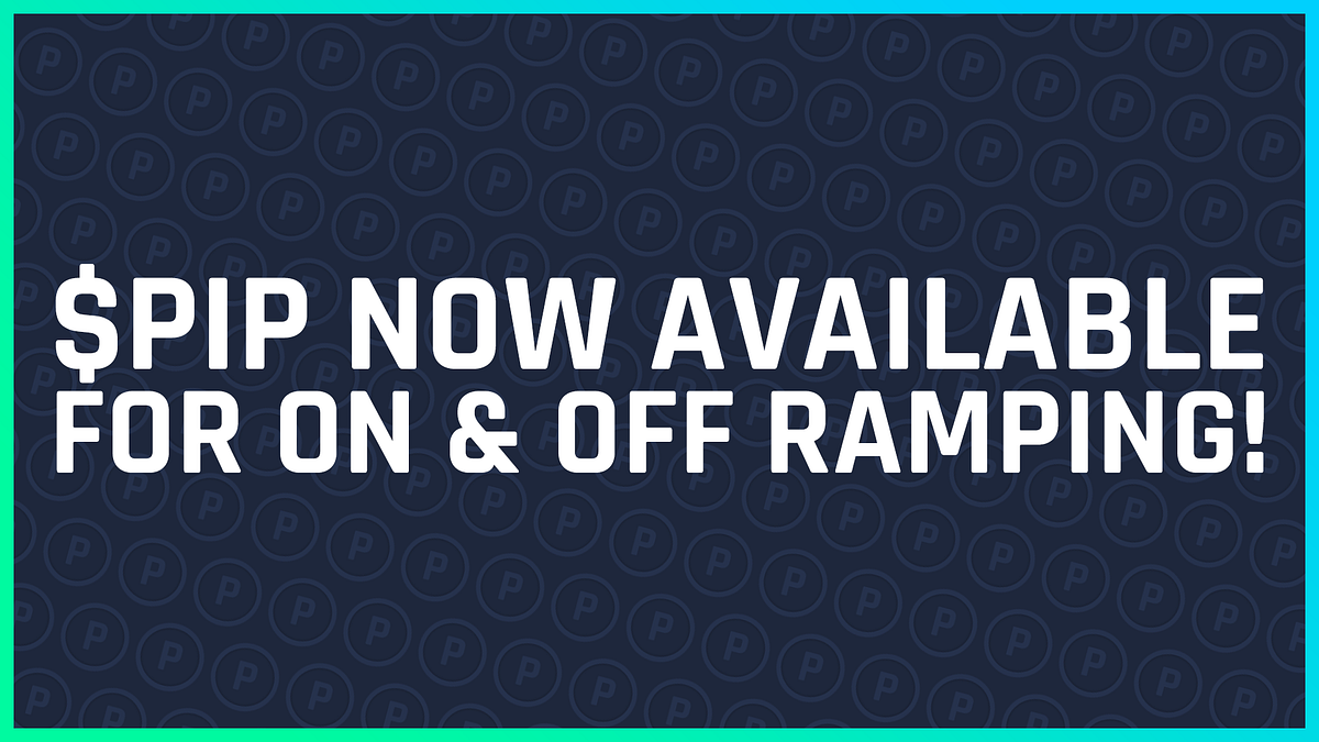 How To On/Off Ramp PIP. We are happy to announce you can now… by