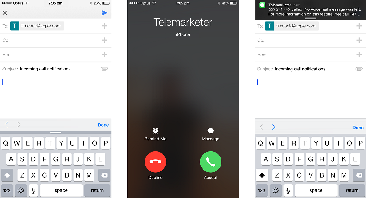 Better call notifications on iOS by Dean Hudson Medium