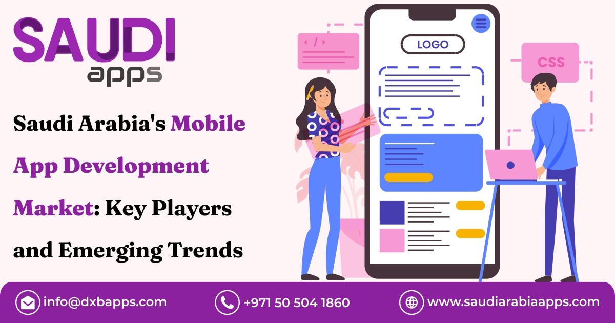 Saudi Arabia’s Mobile App Development Market Key Players And Emerging