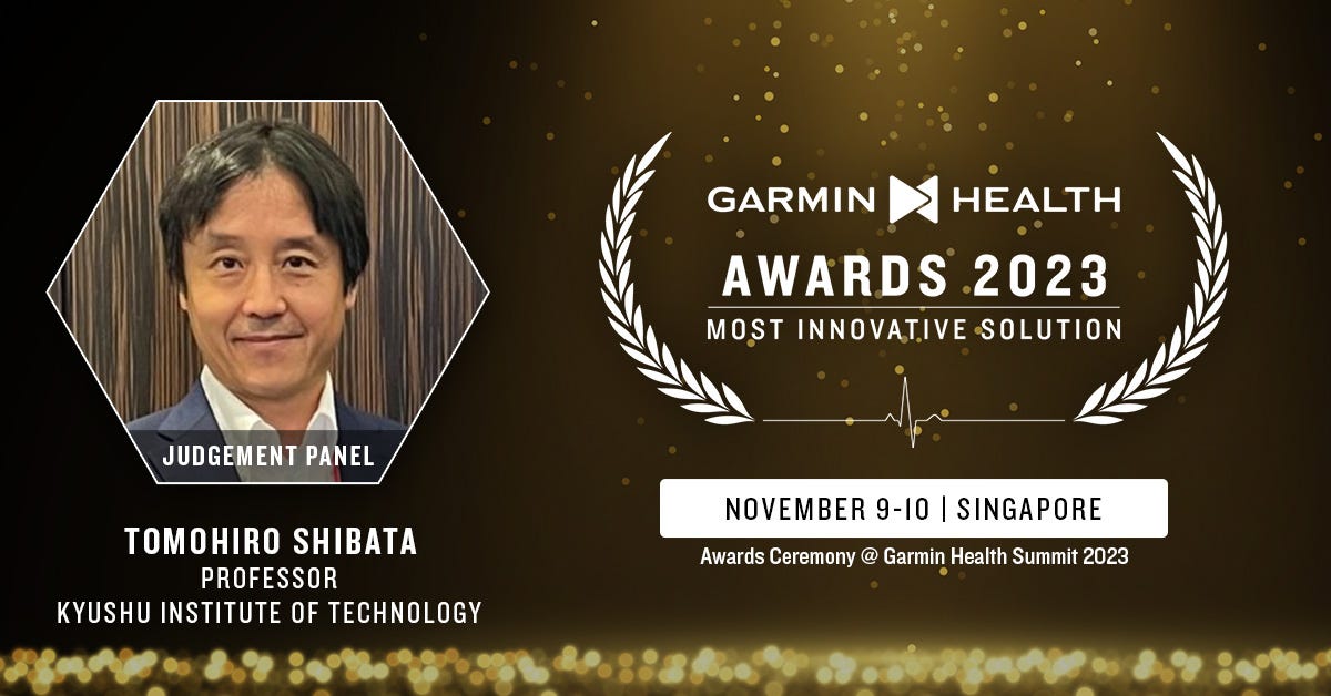 First Asian Judge to Attend Garmin Health Awards 2023 | by Prof. Tomohiro  (Tom) Shibata | Oct, 2023 | Medium