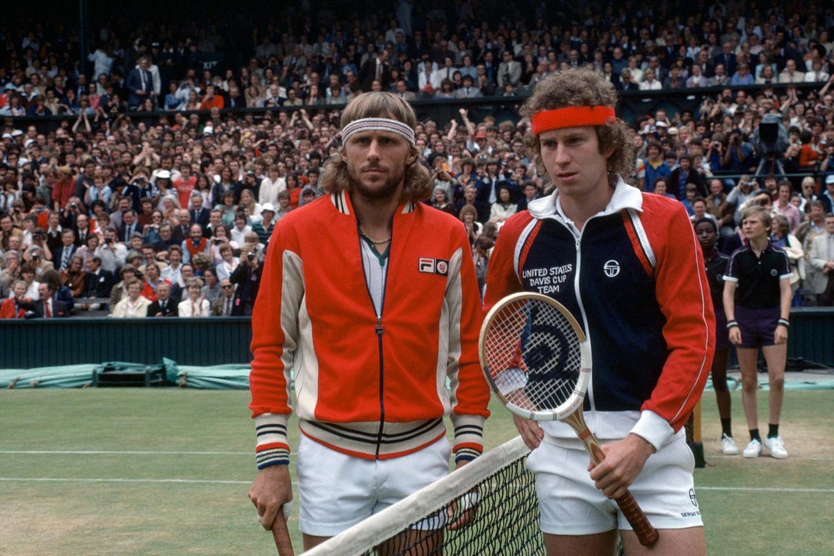 Gazette Dello Sport 7 Juillet 1980 Bjorn Borg Wimbledon