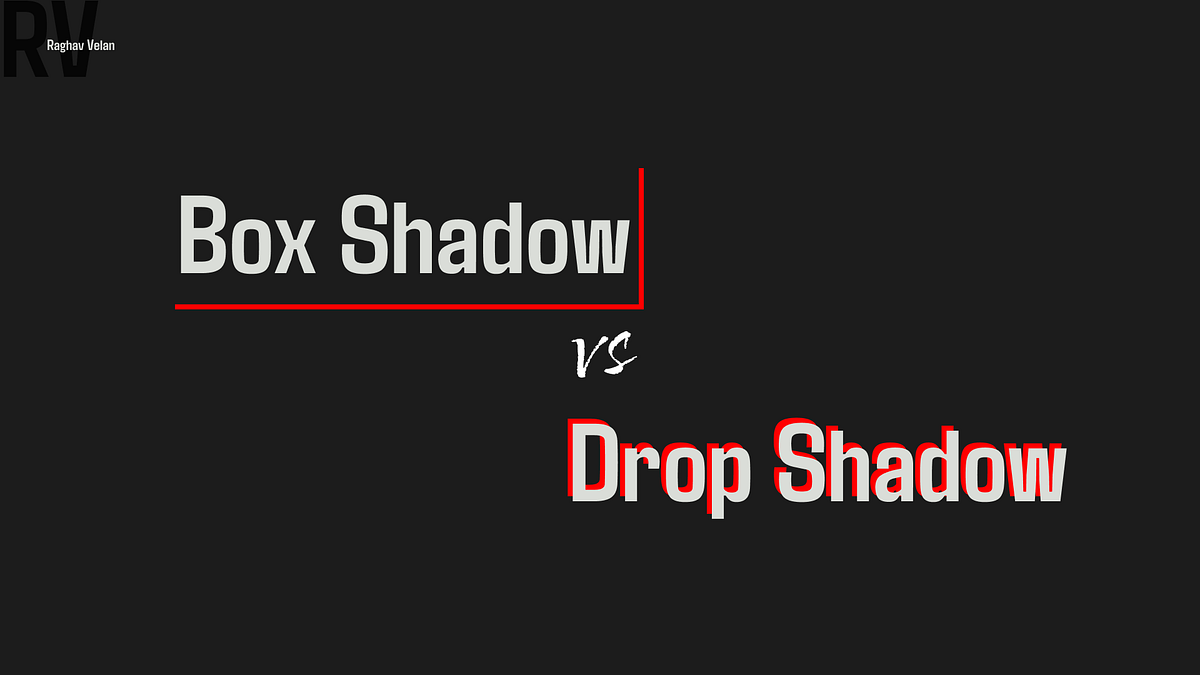 Understanding the Difference Between Box Shadow and Drop Shadow by