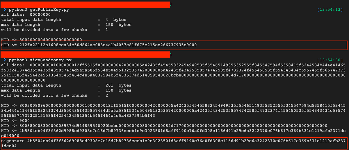 Developing Ledger application (part 4 Generating Public Key and