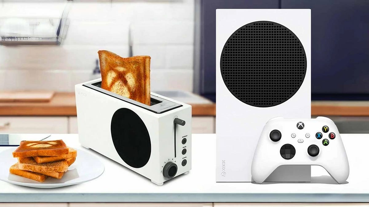 Xbox Toaster Game On for Breakfast! Medium