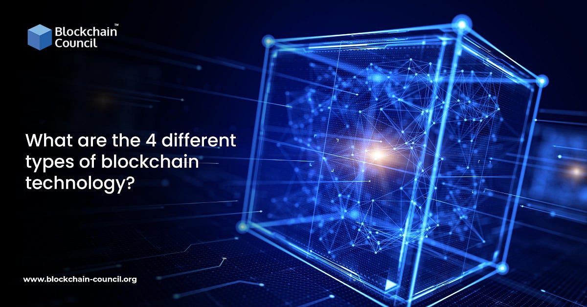 What Are The 4 Different Types Of Blockchain Technology? by Michael