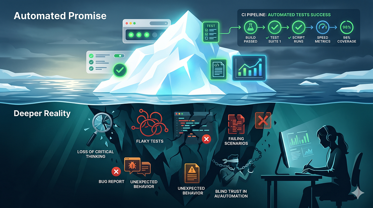The Software QA Iceberg: What AI Shows You vs. What It's Actually Hiding |  by Tito Irfan Wibisono | Apr, 2026 | Medium