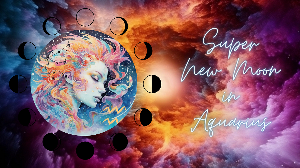 Super New Moon in Aquarius is About “You Do You!” by jules Miz