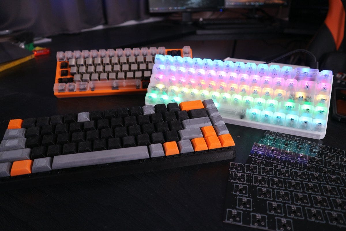3D Print Your Own 68-Key Mechanical Keyboard | by Cameron Coward | Medium
