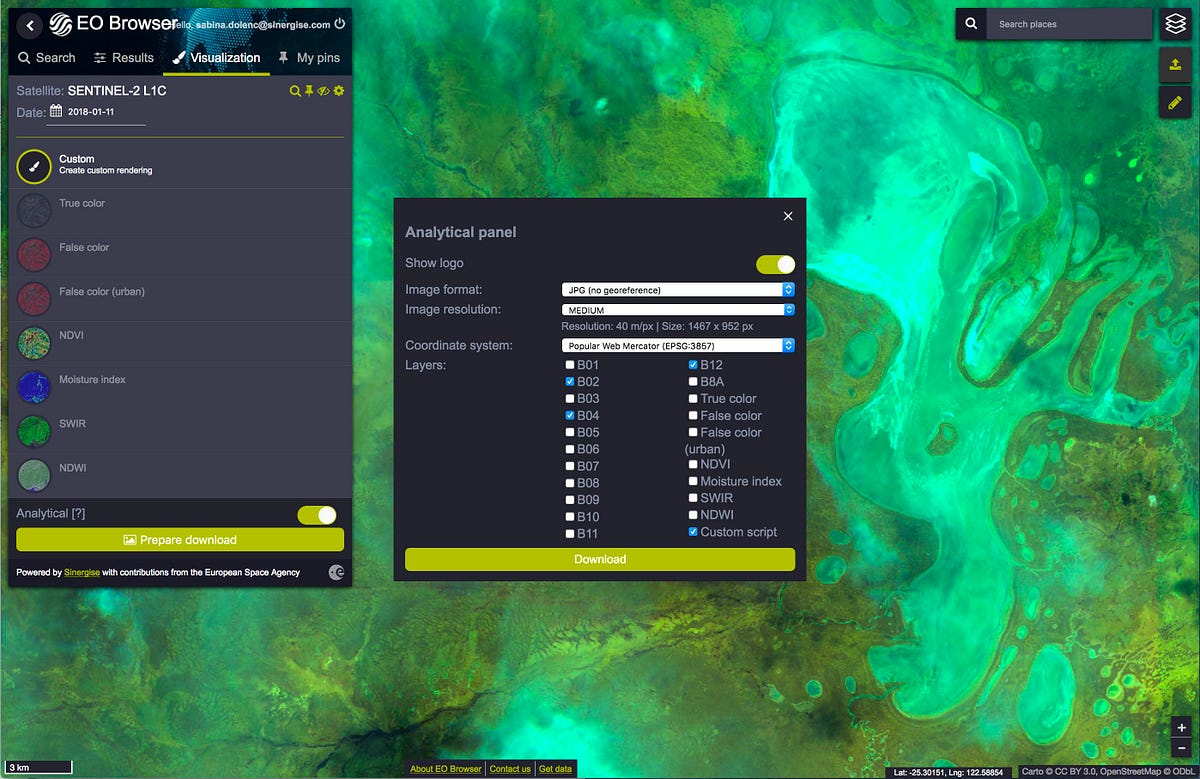 EO Browser Updates. After we made the EO Browser free for… by