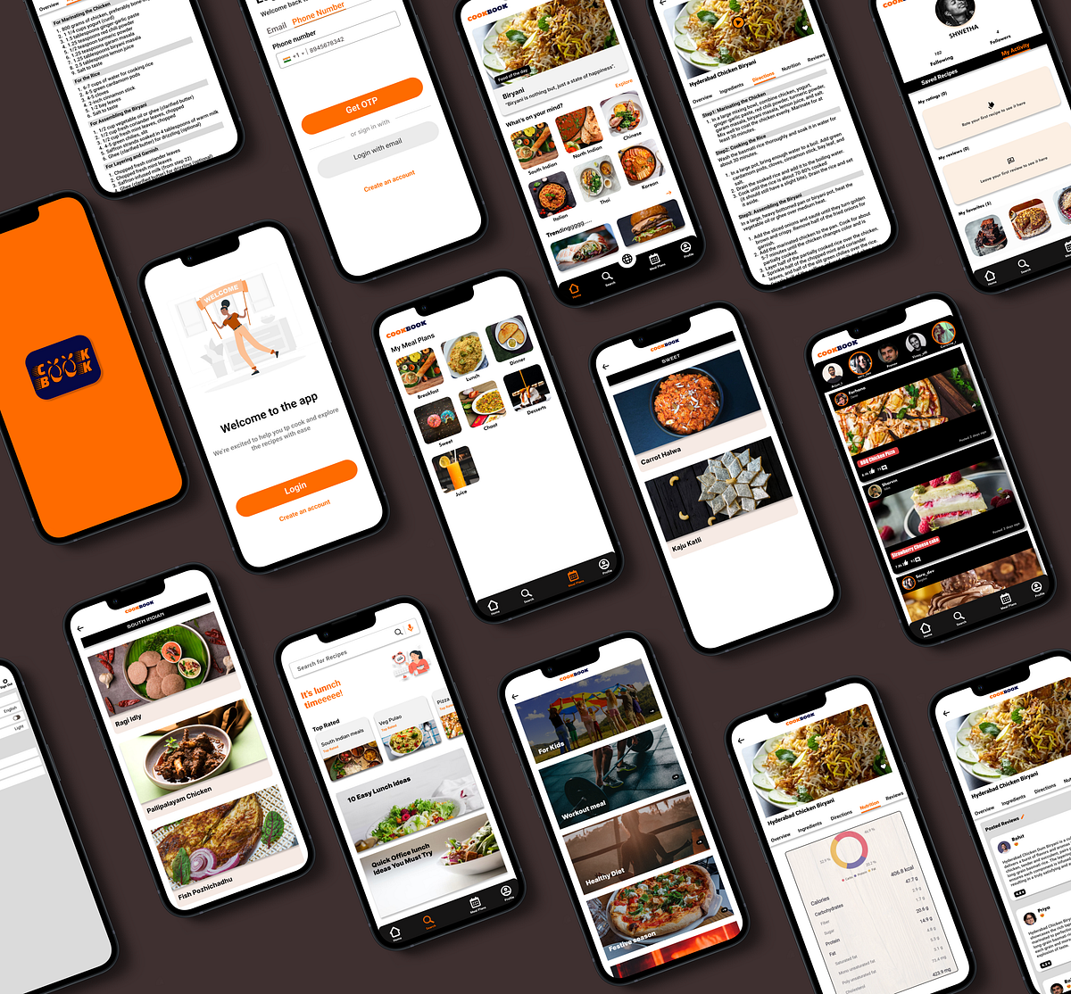 Cook Book: Redefining Cooking Experience for All — A UI/UX Case Study ...