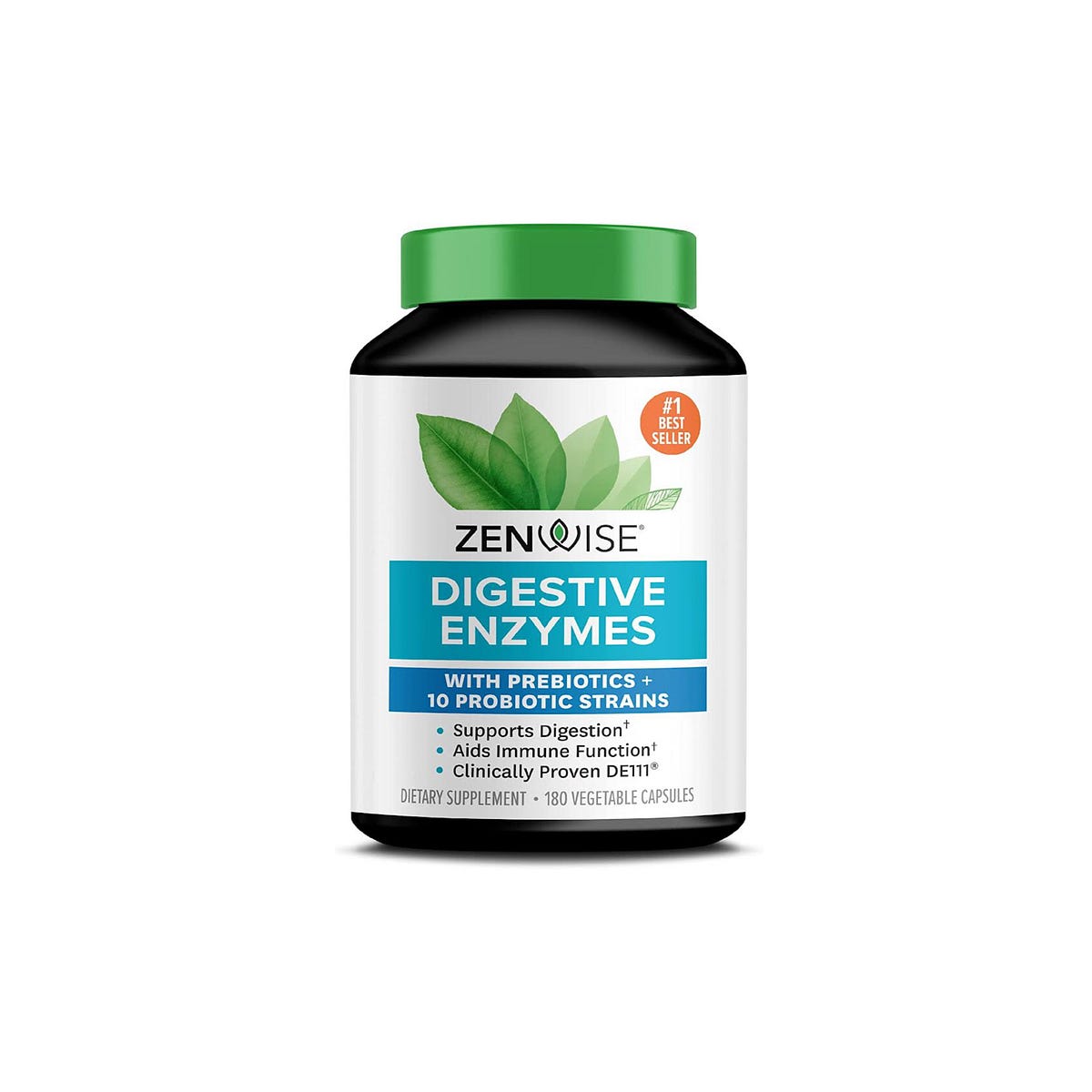Zenwise Digestive Enzymes Plus Prebiotics & Probiotics Supplement Health care life Medium