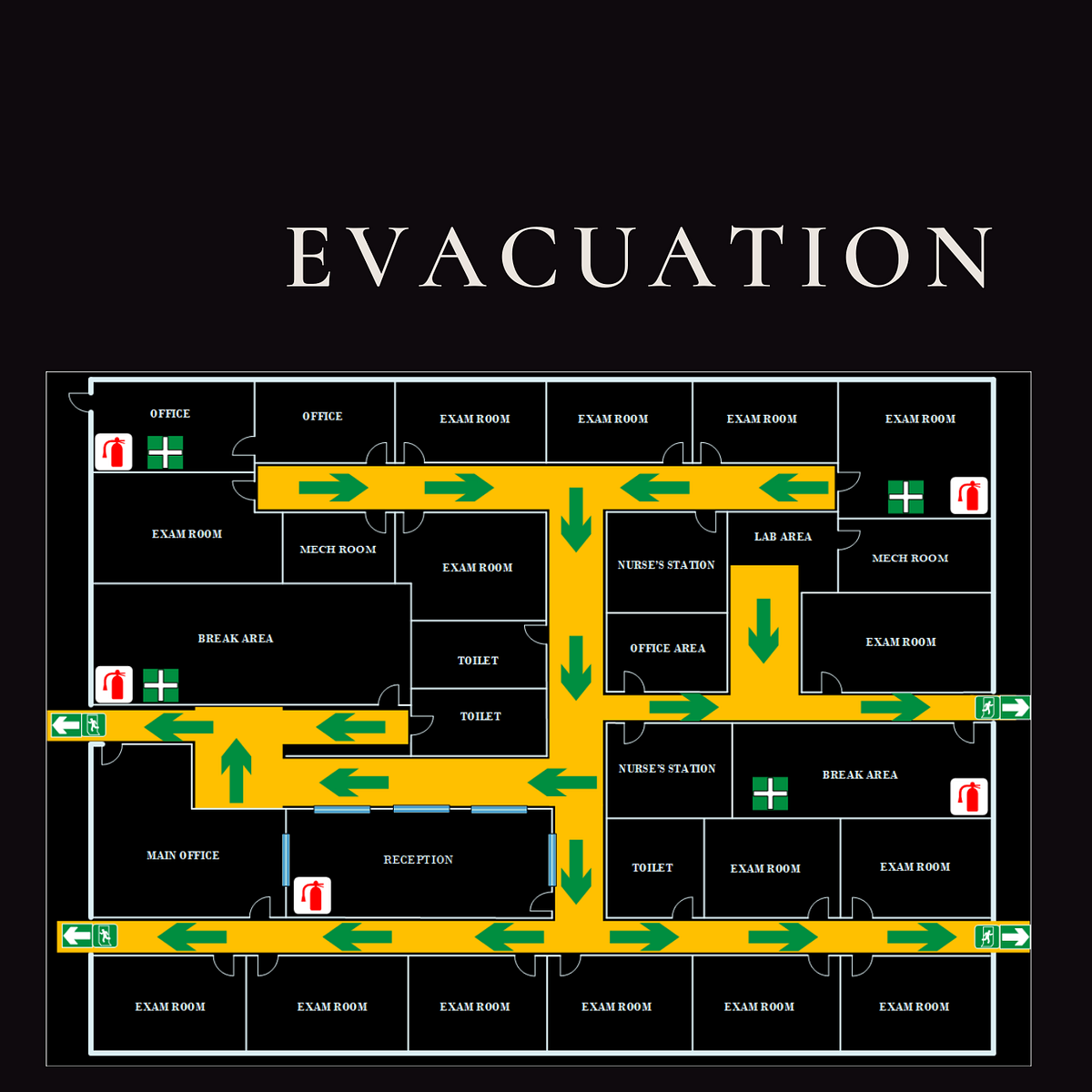 Evacuation Map. Optimize Safety with Customized Online… | by Irfan ...