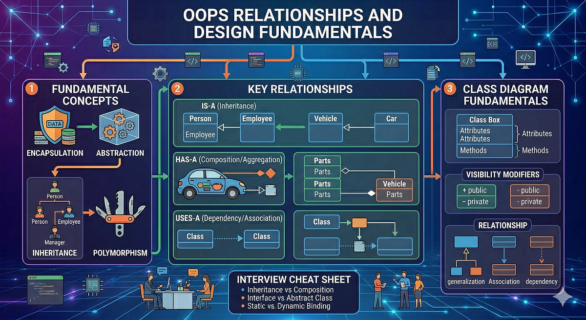 OOP Relationships & Design Fundamentals (Interview Deep Dive) | by ...
