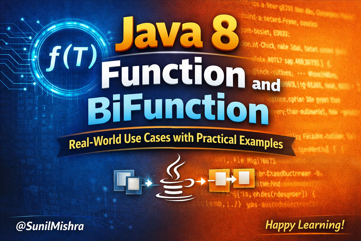 Java 8 Function and BiFunction: Real-World Use Cases with Practical ...