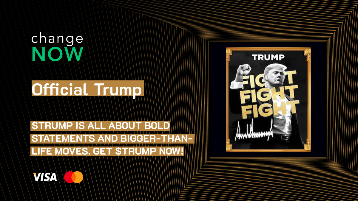 Trump Token: Real $TRUMP Token Price, How and Where to Buy It Today | by  ChangeNOW.io | Medium