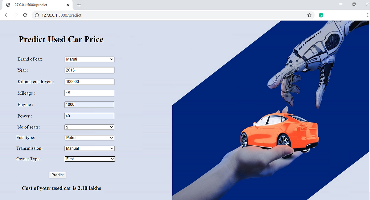 Used Car Price Prediction Using Machine Learning by Nisha Choudhary