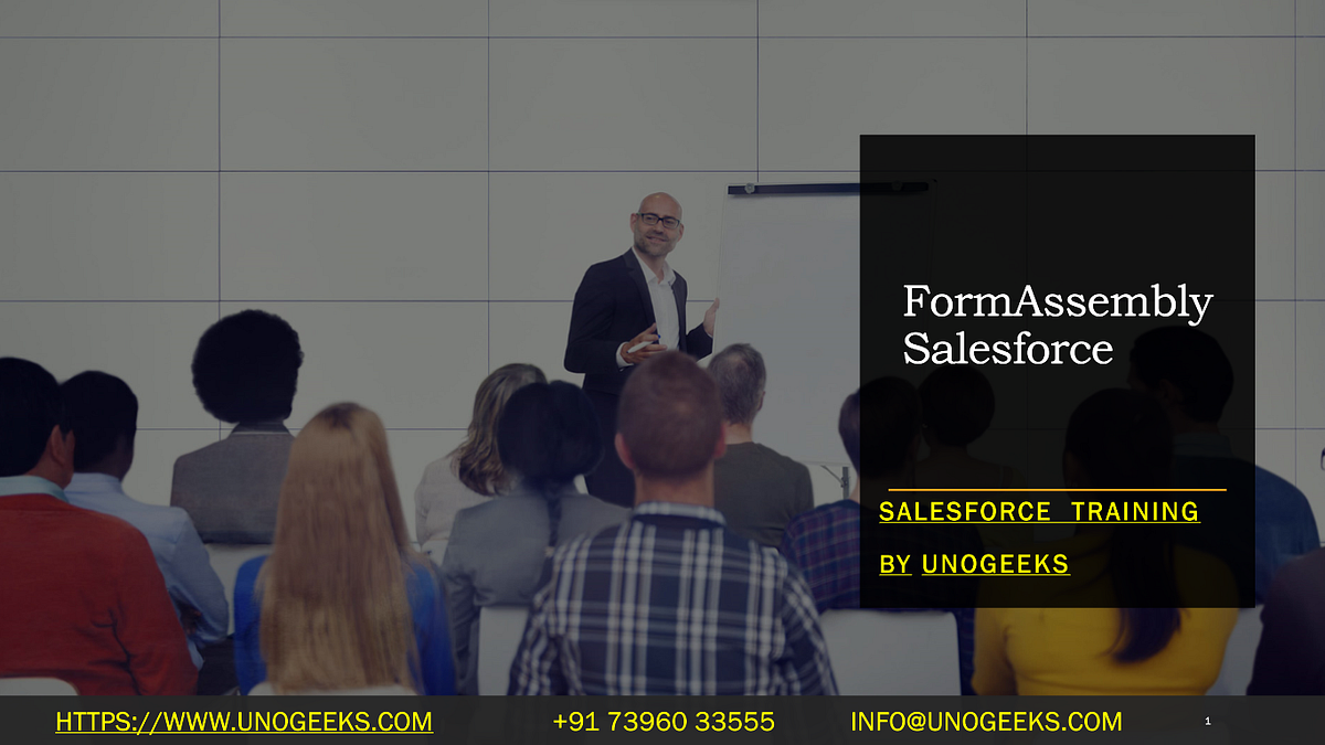 FormAssembly Salesforce. FormAssembly is a popular web form and… by