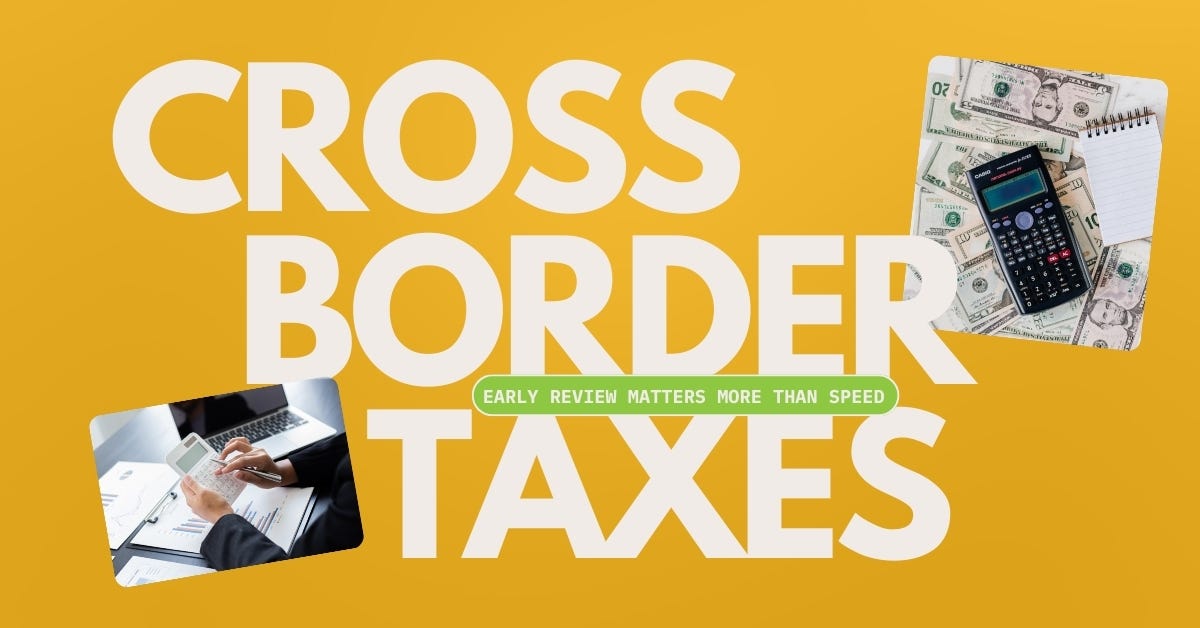 Cross-border taxes aren’t about filing fast — they’re about reviewing early. Avoid FBAR and FATCA mistakes before deadlines catch up.