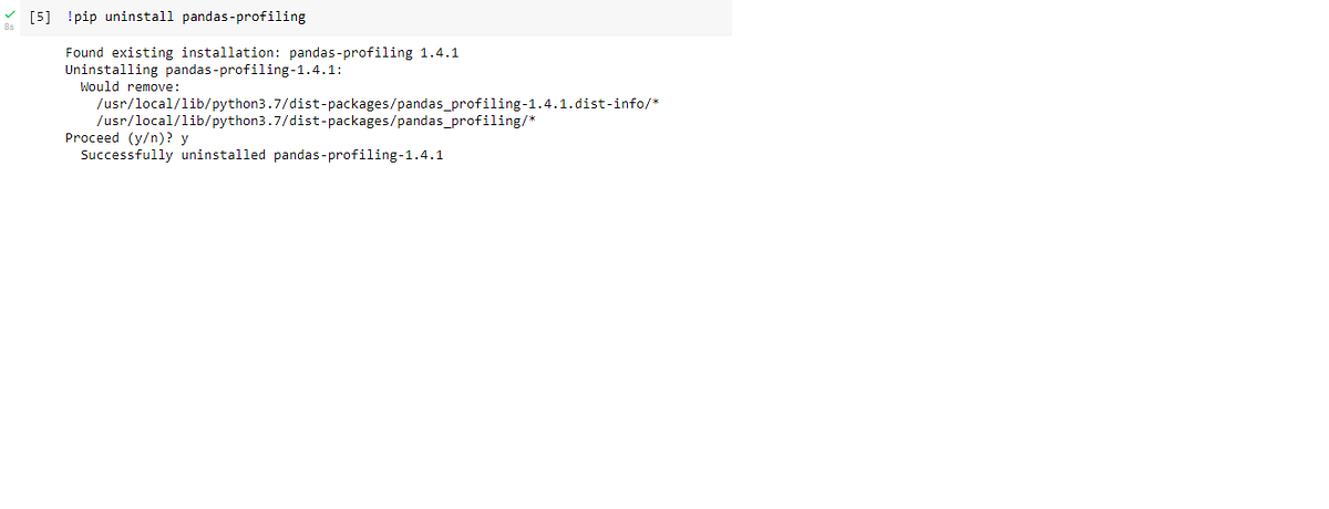 How to install and use Pandas-Profiling in Google Colab - Dr Habeeb ...