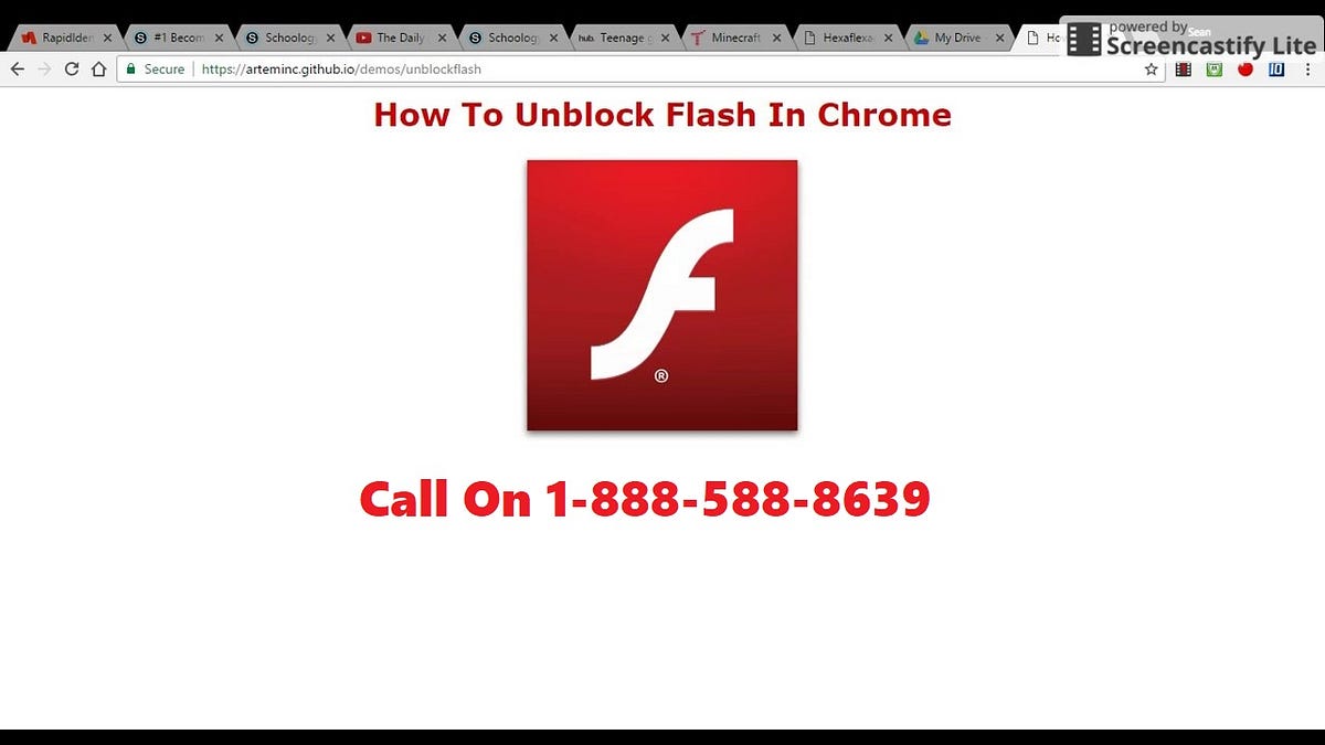 18885888639 How To Unblock Adobe Flash Player on Chromebook by