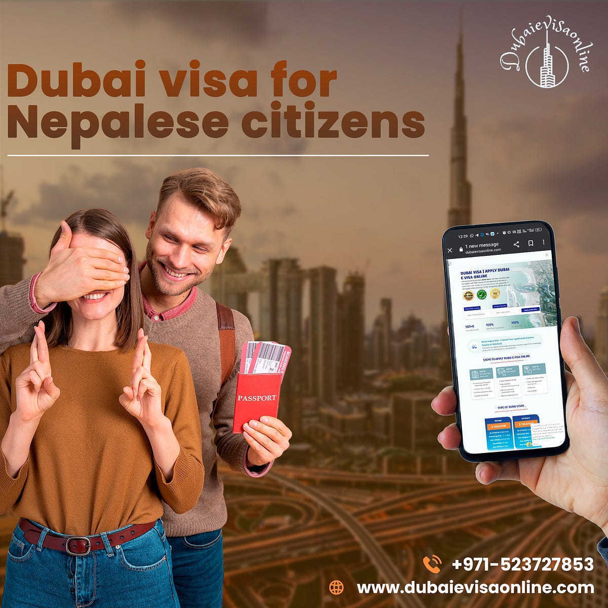 Dubai visa for Nepalese Citizens. Introduction by