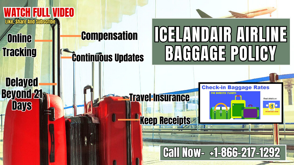 Icelandair Airline baggage Policy Amara smith Medium
