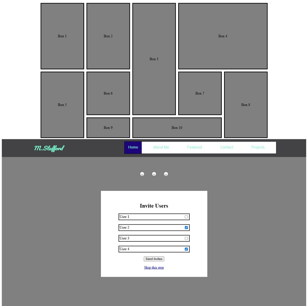 Learning to Code — HTML — Challenge 5 — Flexbox or Grid layout