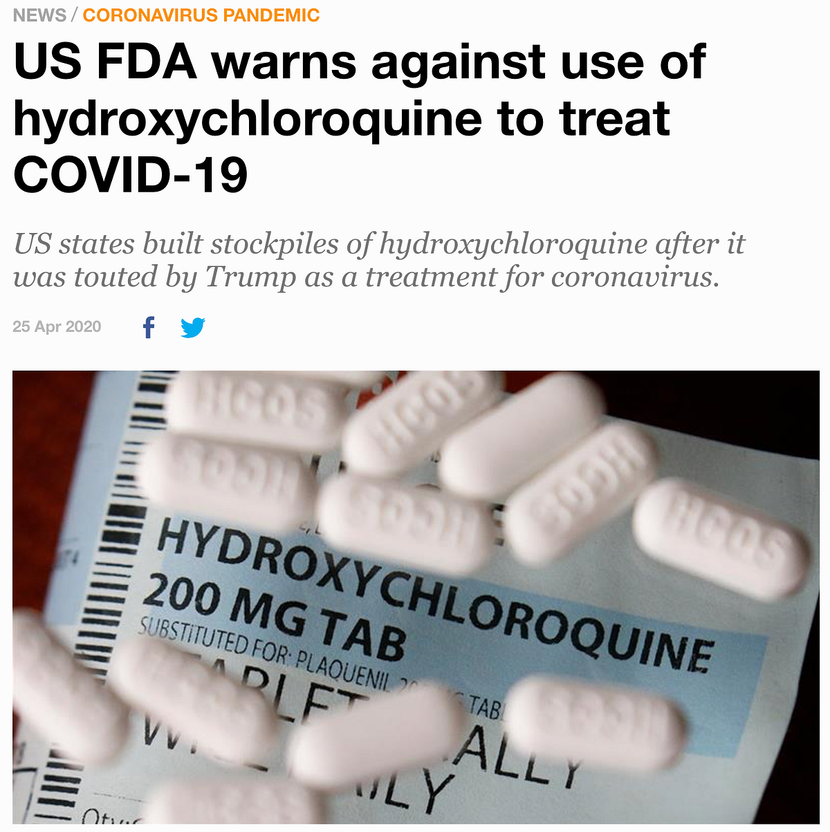Chloroquine Disinformation: The Hand of Pharma? | by Ether Rag | Medium
