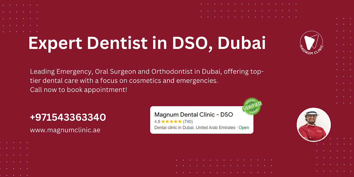 Expert Dentist in DSO, Dubai. Dr. Ashwath is a highly experienced… | by ...