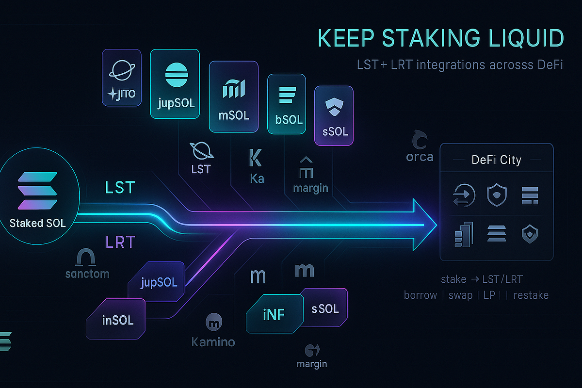 7 Solana LST/LRT Integrations That Stay Liquid | by Thinking Loop | Dec,  2025 | Medium