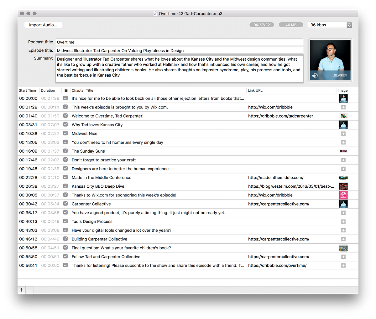 Podcast Chapters — The best way to add MP3 chapter markers to your podcast.