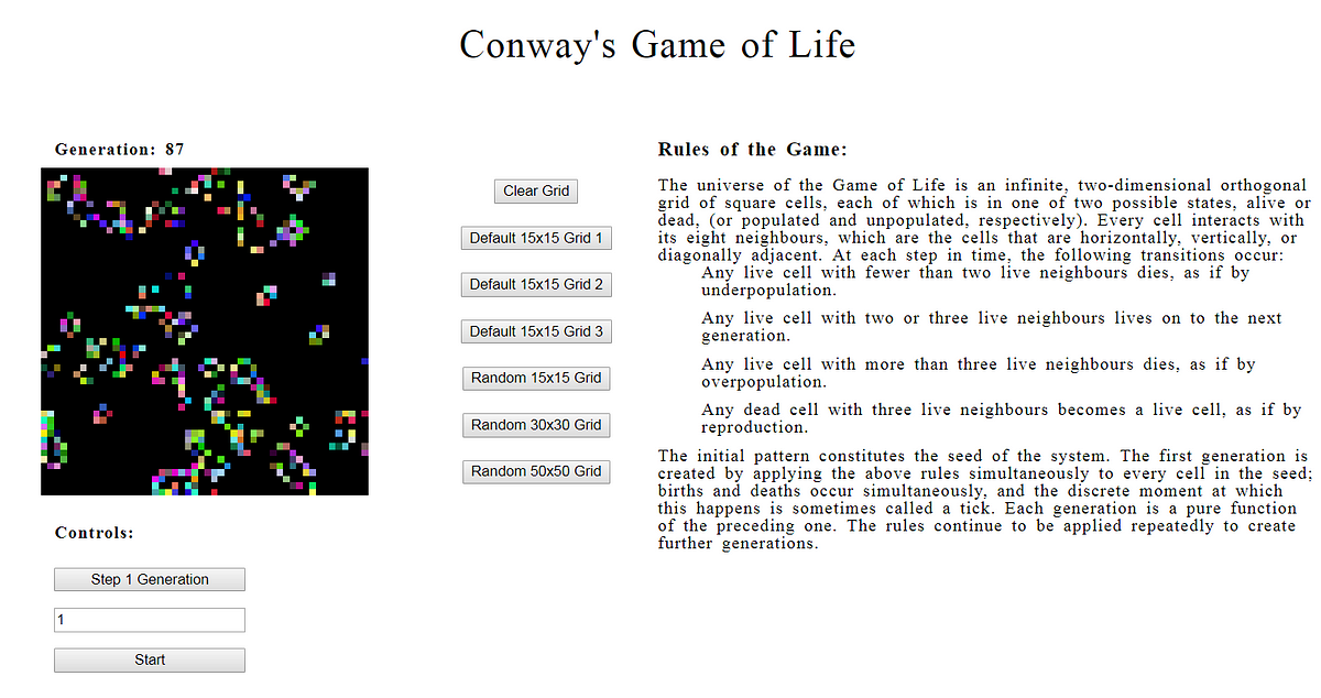 Conway's Game of Life  Overview, Rules & Example - Video & Lesson