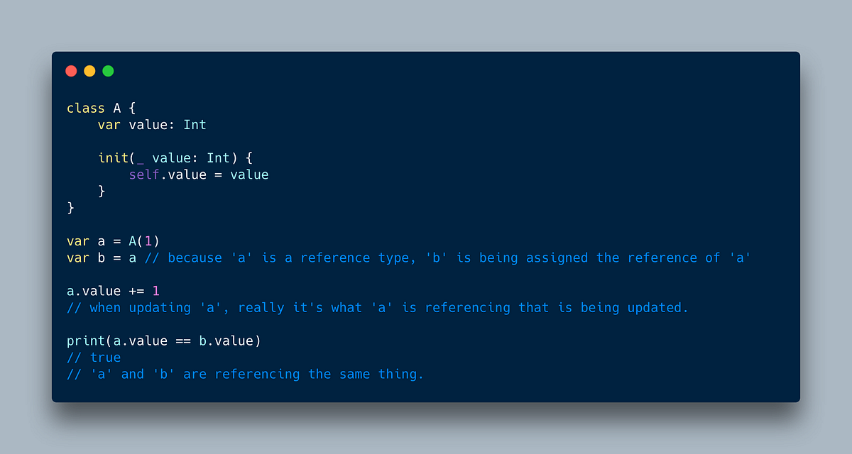 When should I use a class vs a struct? | by Paul O'Neill | Medium
