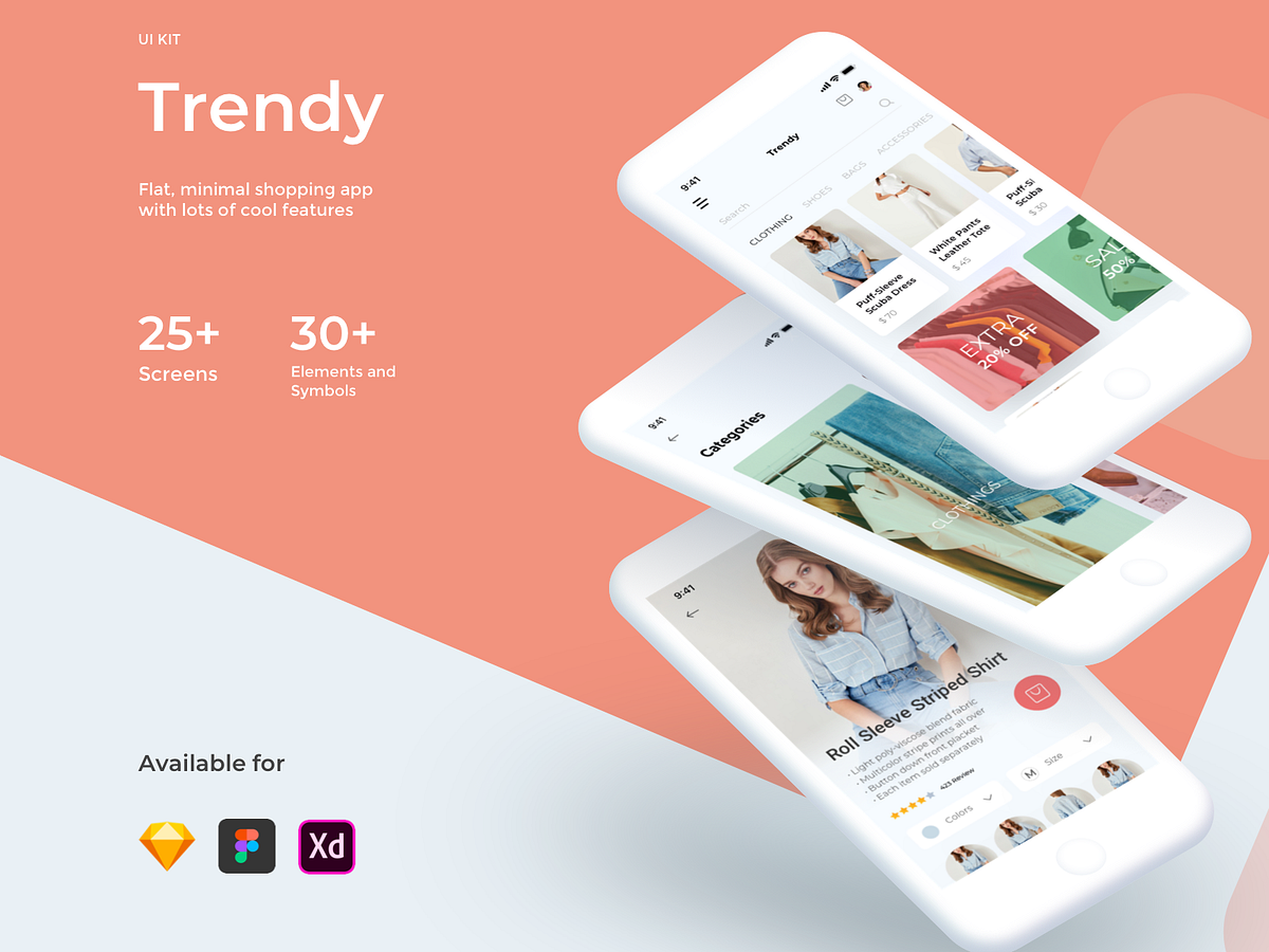 Trendy Shopping e-Commerce UI/UX KIT | by Onur Kuru | Medium