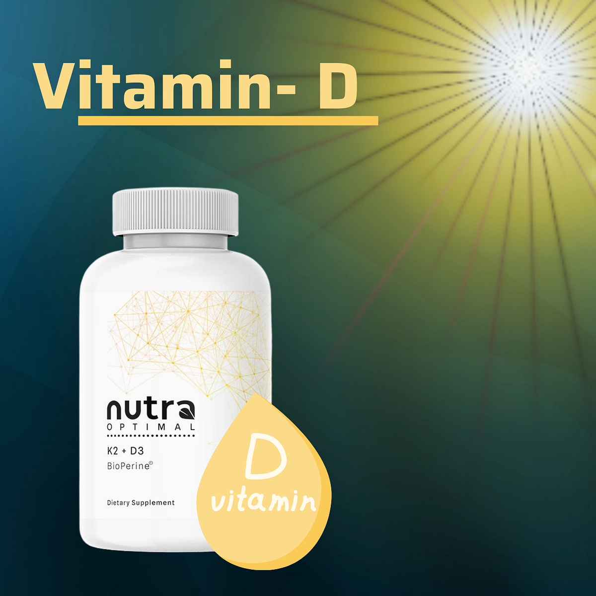Vitamin D is as important as calcium in determining bone health by